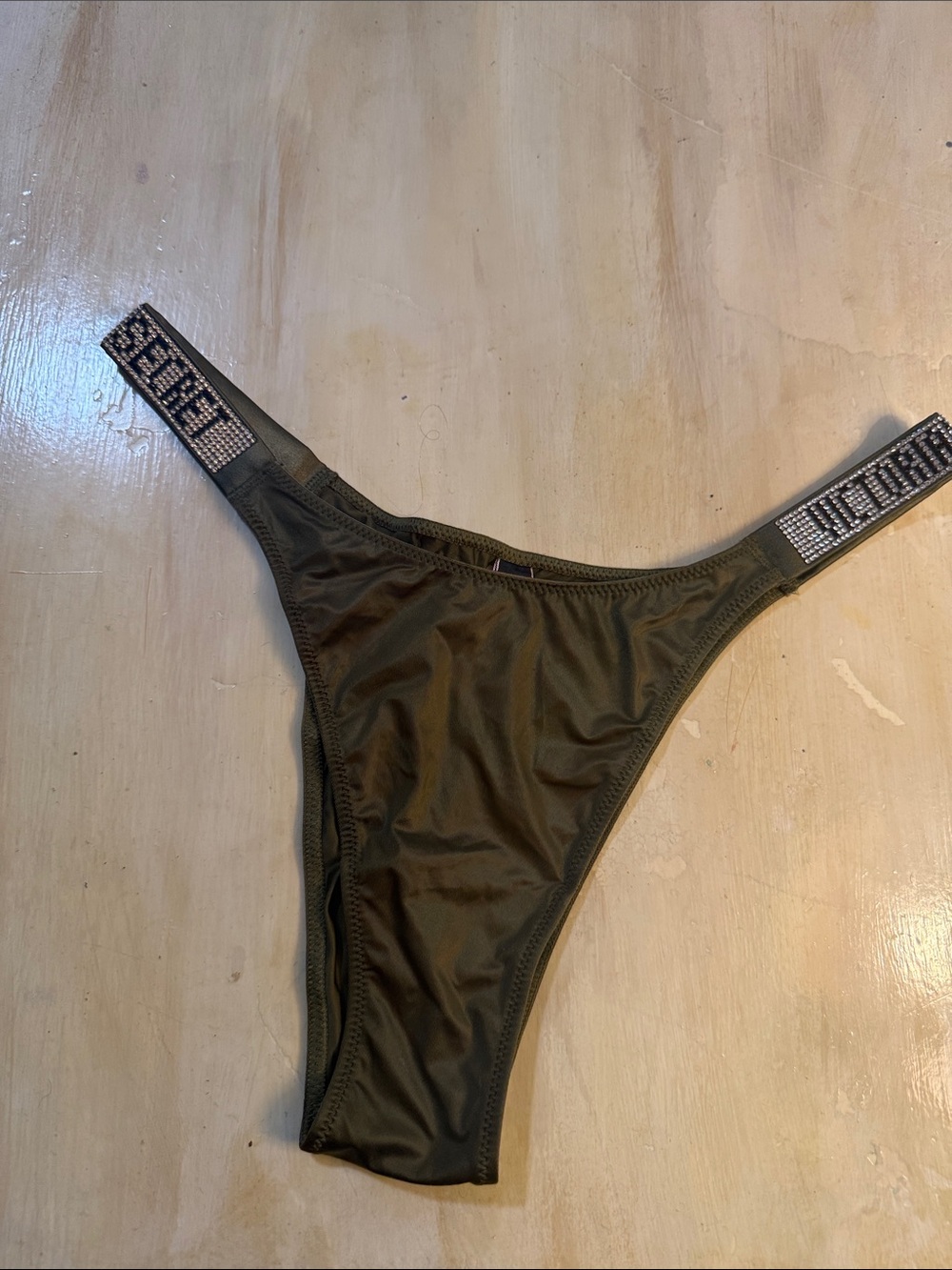 Victoria's Secret Olive Green Brazilian panty